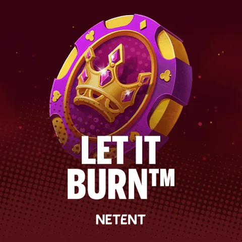 Let It Burn oyununun kapak görseli