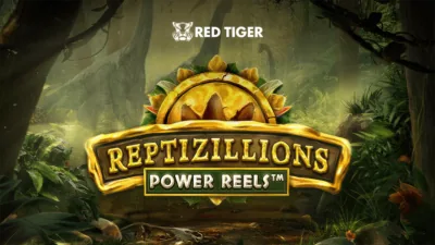 Reptizillions Power Reels oyununun kapak görseli
