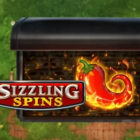 Sizzling Spins oyununun kapak görseli