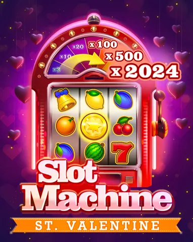 Slot Machine St Valentine oyununun kapak görseli